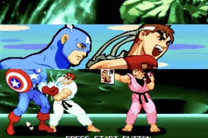 Marvel Super Heroes vs. Street Fighter Screenshot