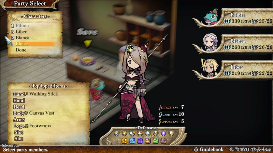 The Legend of Legacy HD Remastered Screenshot