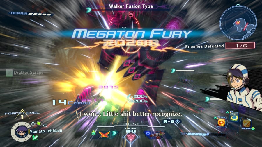 Megaton Musashi W: Wired Screenshot