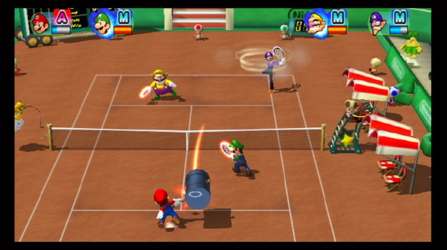 New Play Control! Mario Power Tennis Screenshot