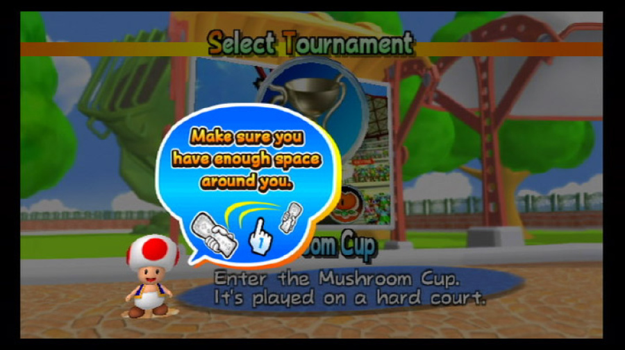 New Play Control! Mario Power Tennis Screenshot