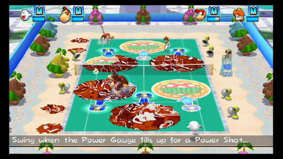 New Play Control! Mario Power Tennis Screenshot