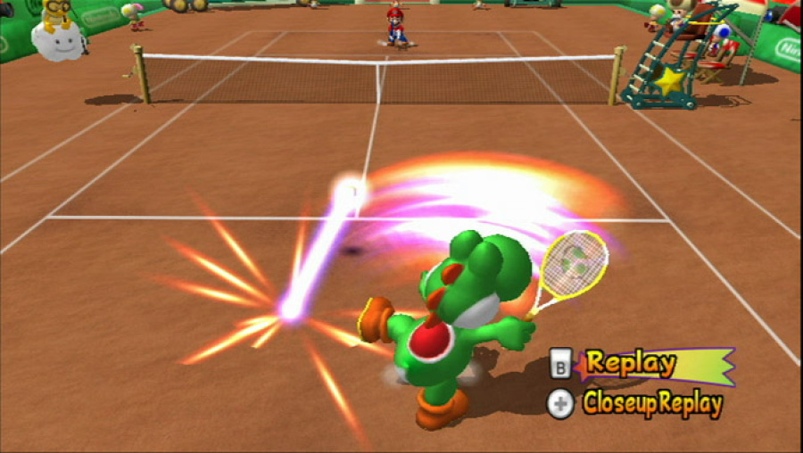 New Play Control! Mario Power Tennis Screenshot