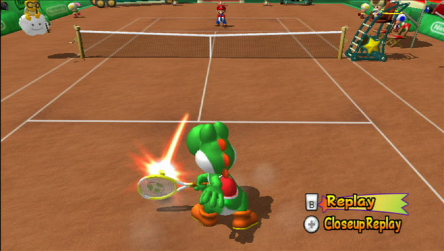 New Play Control! Mario Power Tennis Screenshot