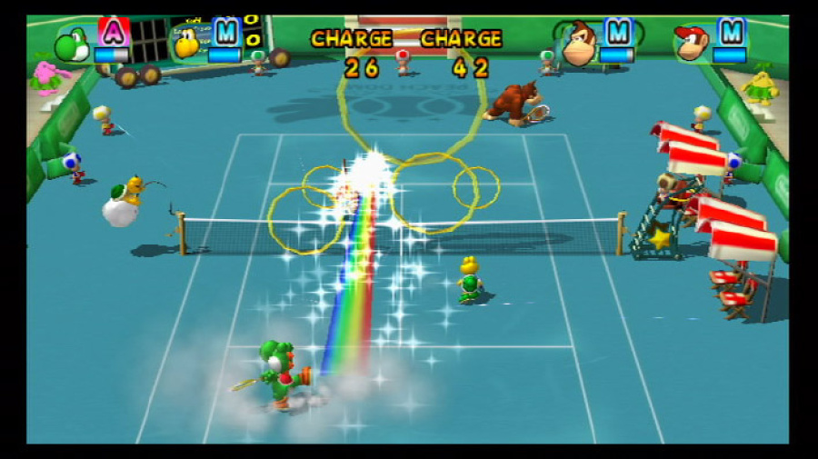 New Play Control! Mario Power Tennis Screenshot