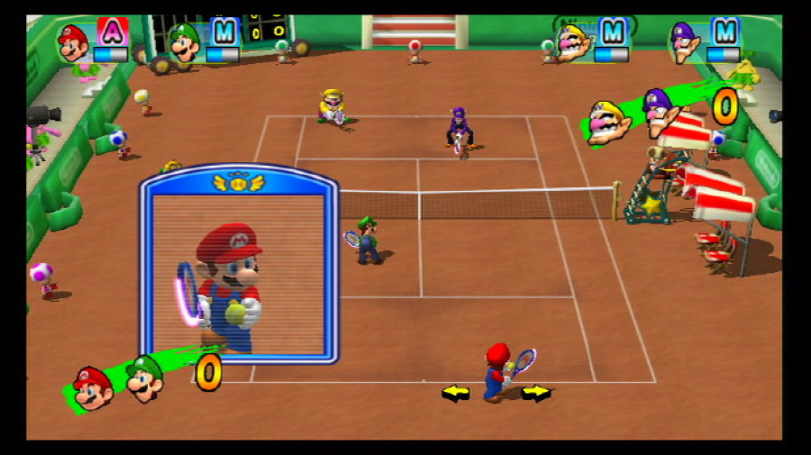 New Play Control! Mario Power Tennis Screenshot