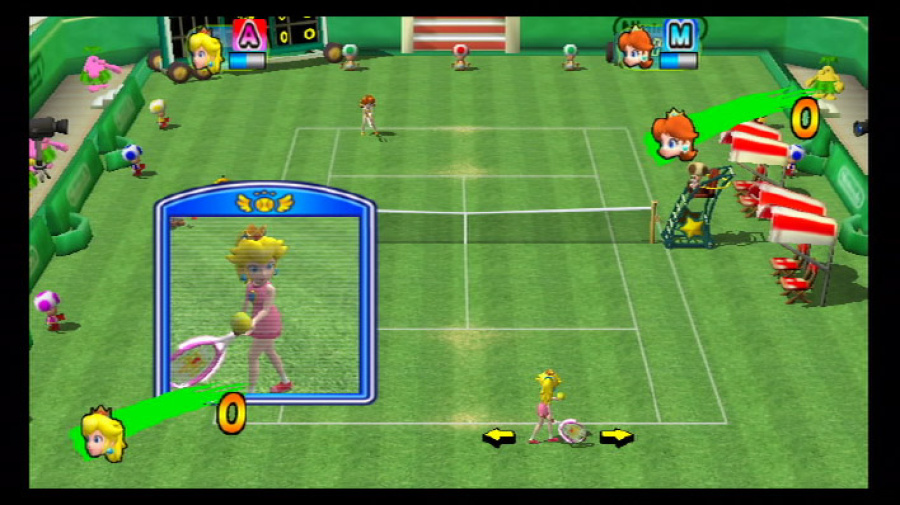 New Play Control! Mario Power Tennis Screenshot