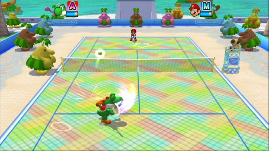 New Play Control! Mario Power Tennis Screenshot