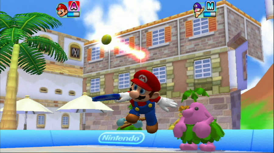 New Play Control! Mario Power Tennis Screenshot