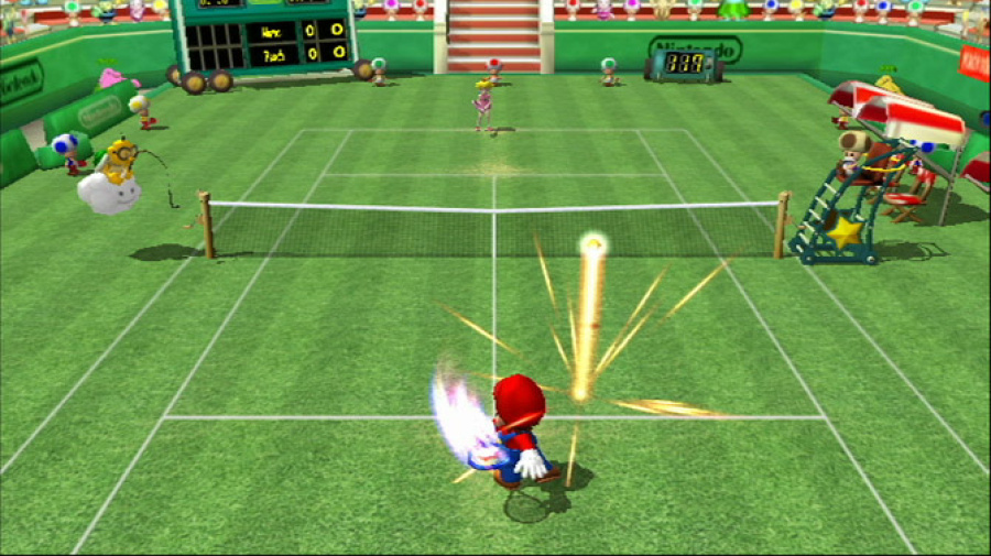 New Play Control! Mario Power Tennis Screenshot