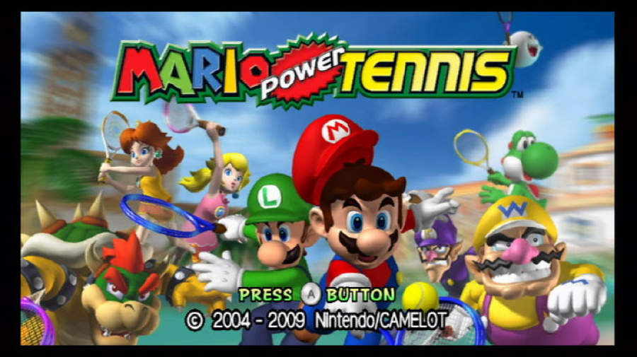 New Play Control! Mario Power Tennis Screenshot