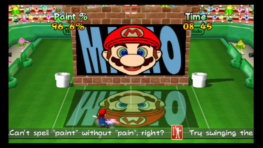 New Play Control! Mario Power Tennis Screenshot