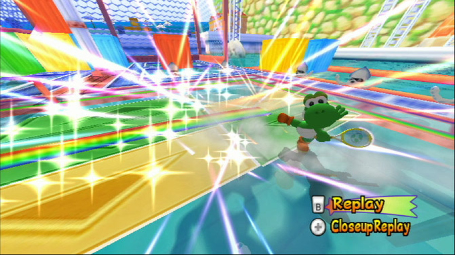 New Play Control! Mario Power Tennis Screenshot