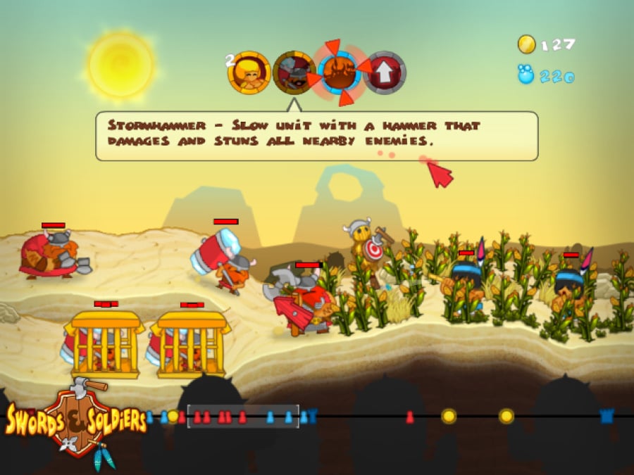 Swords & Soldiers Screenshot