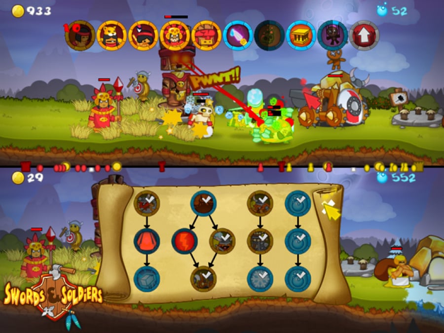 Swords & Soldiers Screenshot