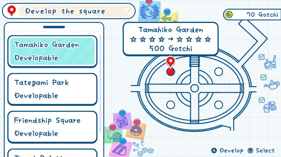 Tamagotchi Plaza Nintendo Switch 2 Edition Screenshot