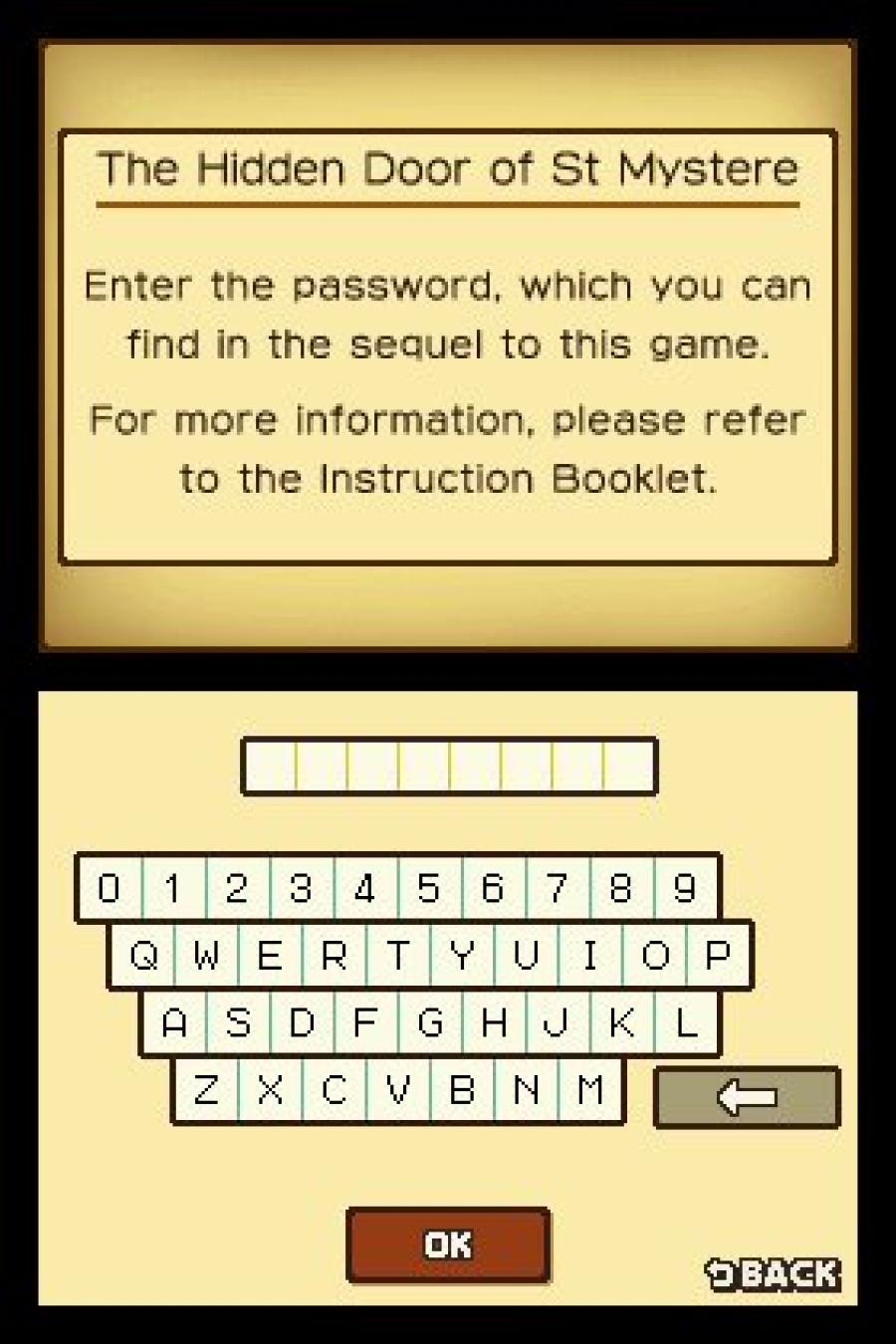 Professor Layton and the Curious Village Screenshot