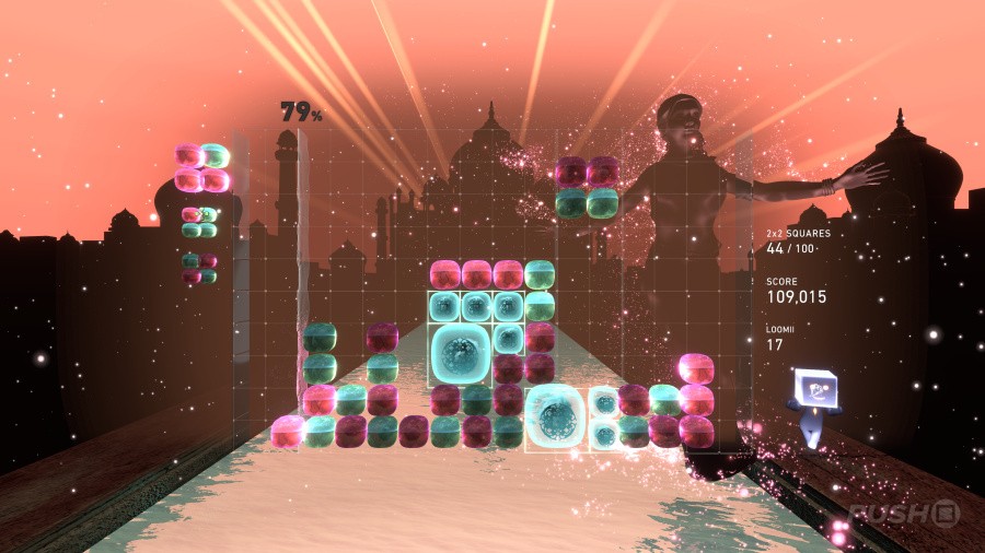 Lumines Arise Screenshot