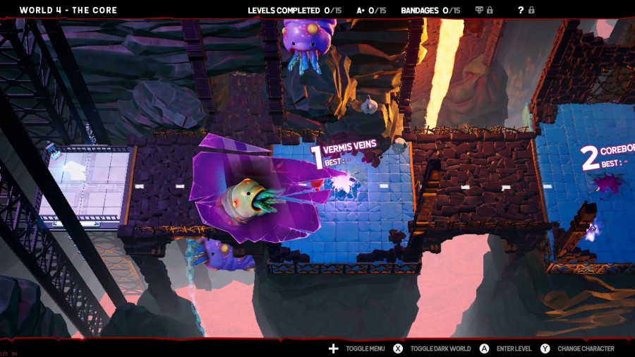 Super Meat Boy 3D Screenshot