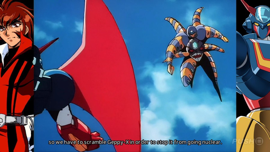 70's-style Robot Anime Geppy-X Screenshot