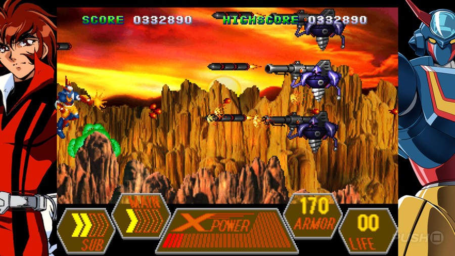 70's-style Robot Anime Geppy-X Screenshot