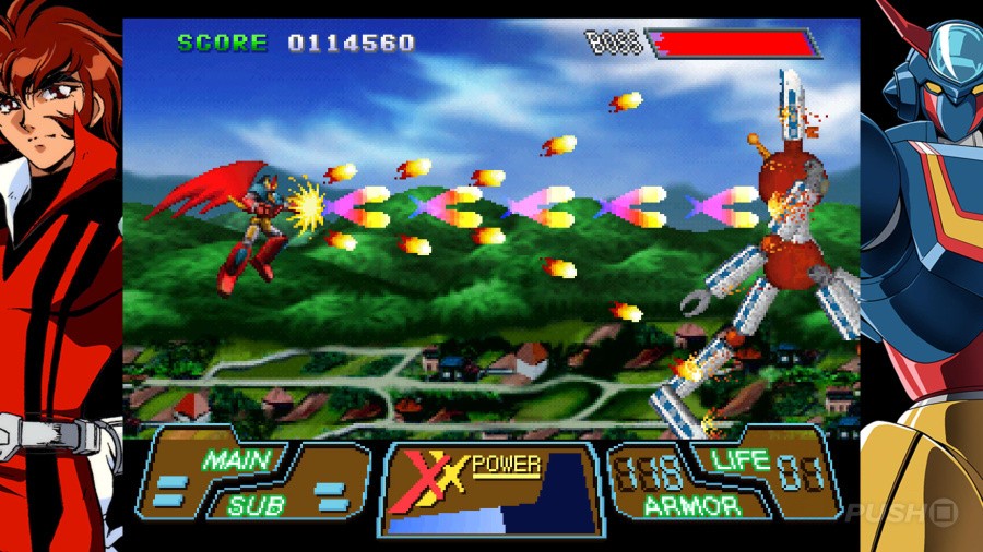 70's-style Robot Anime Geppy-X Screenshot
