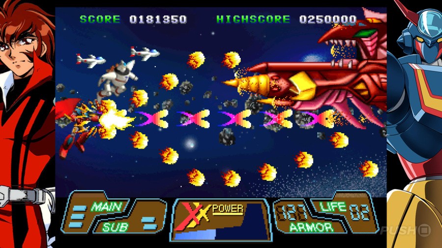 70's-style Robot Anime Geppy-X Screenshot