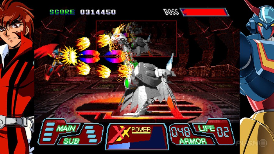 70's-style Robot Anime Geppy-X Screenshot