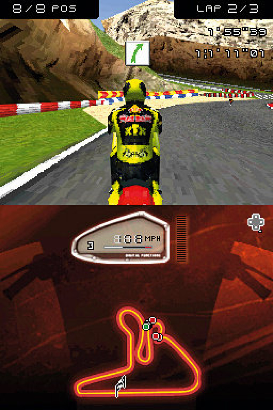 Moto Racer DS Screenshot