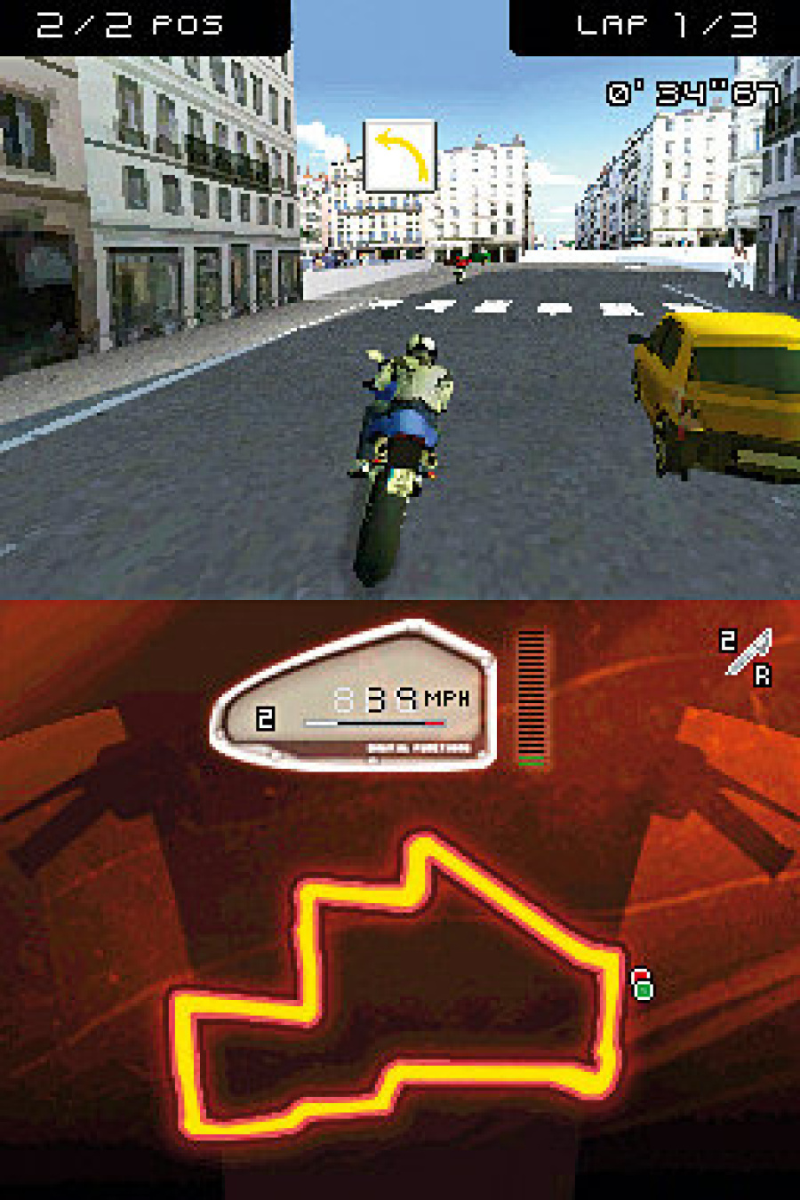 Moto Racer DS Screenshot