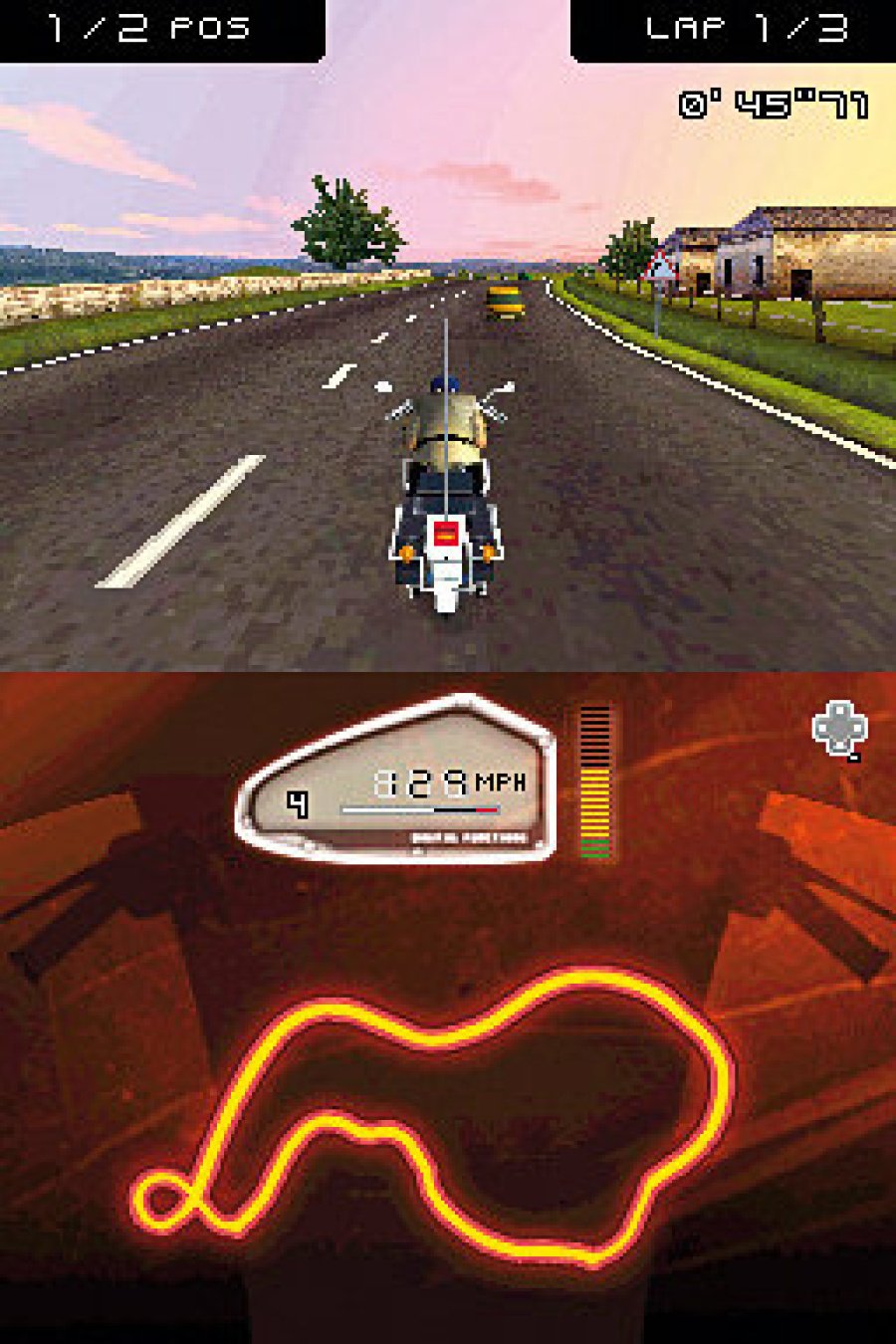 Moto Racer DS Screenshot