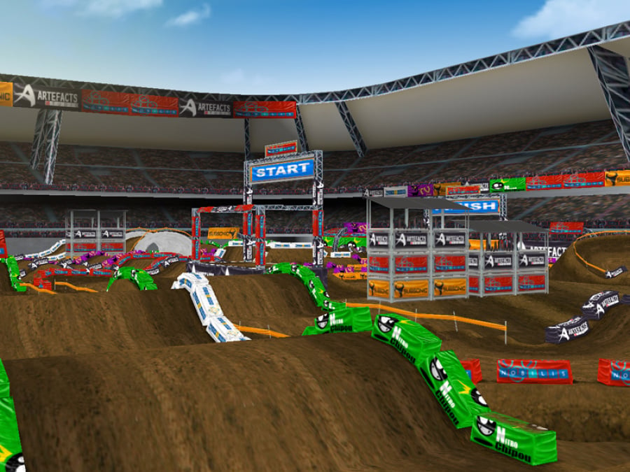 Moto Racer DS Screenshot