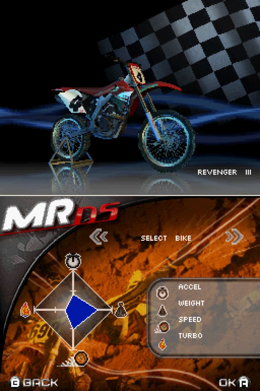 Moto Racer DS Screenshot