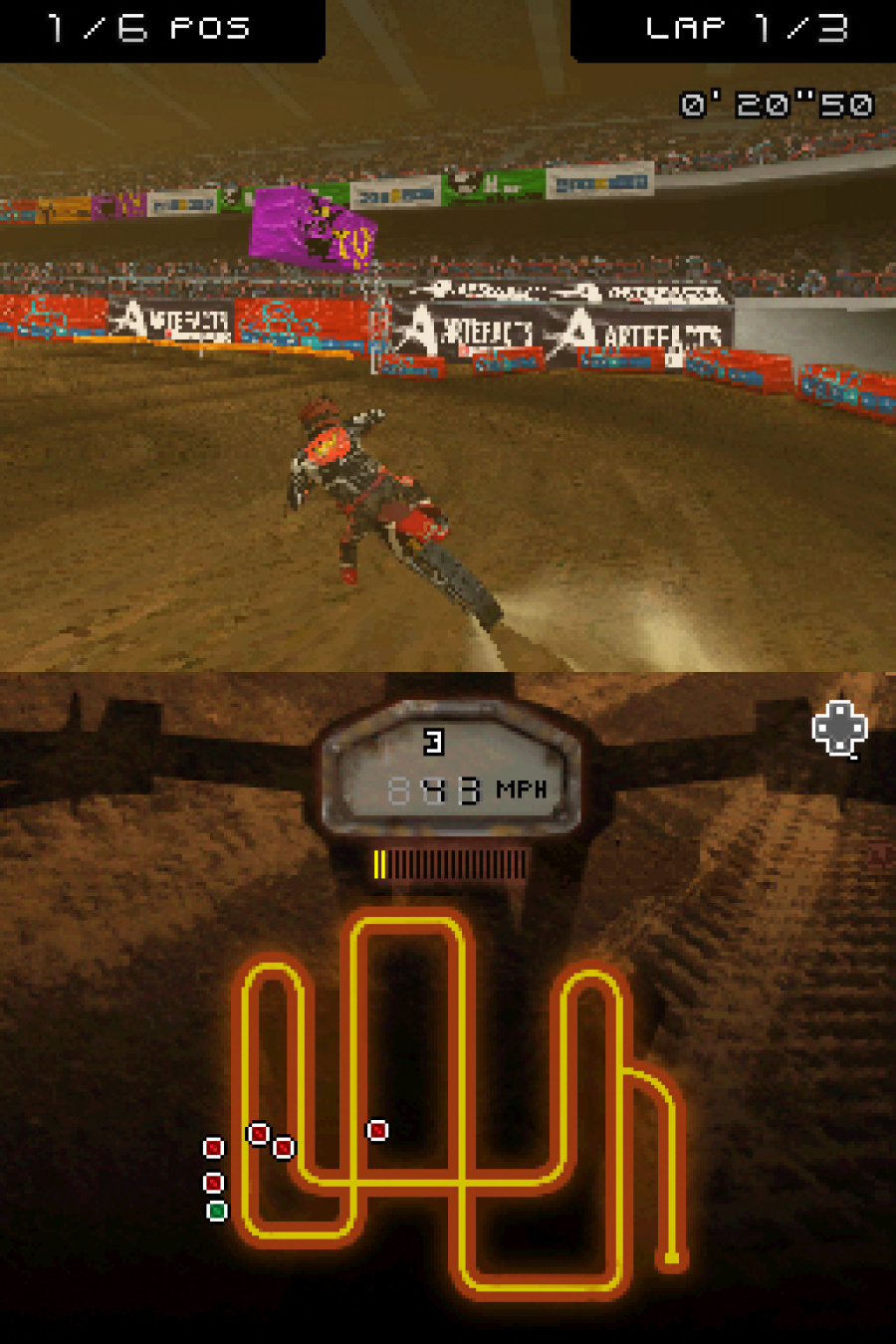 Moto Racer DS Screenshot