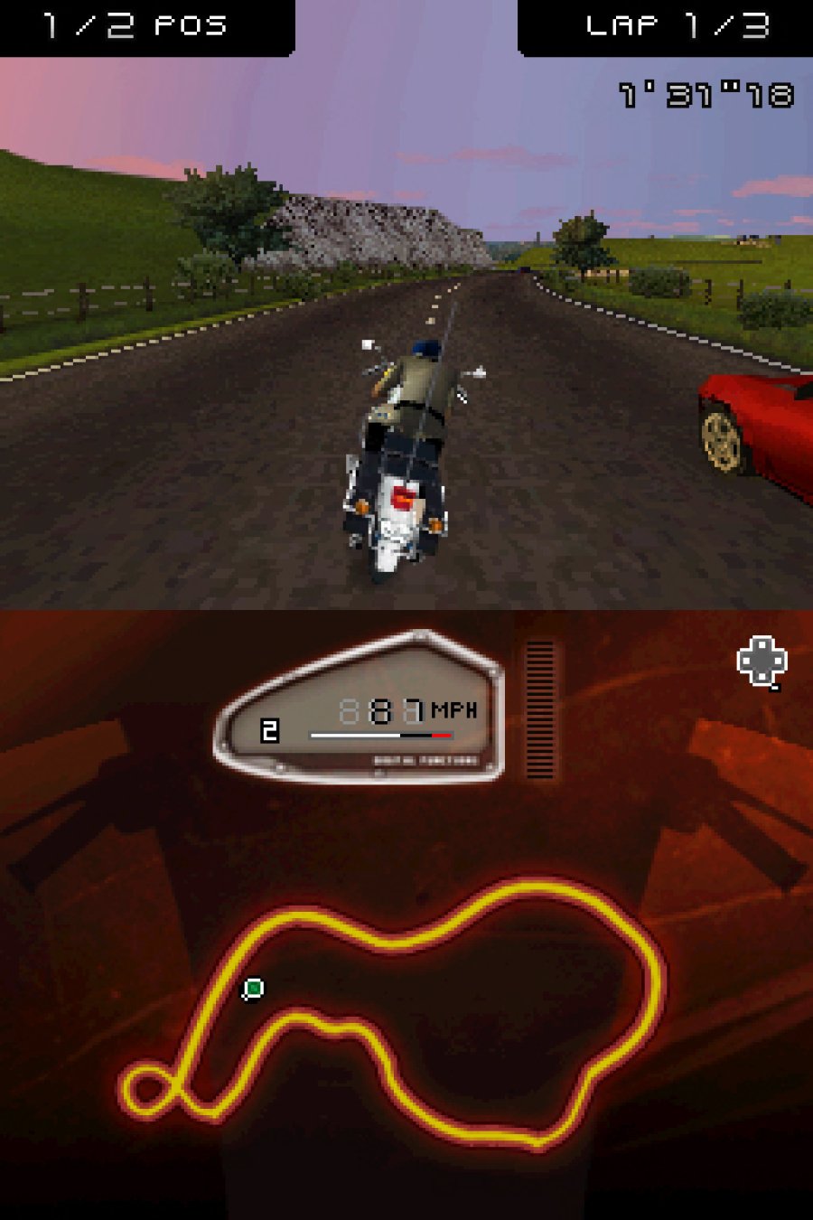 Moto Racer DS Screenshot