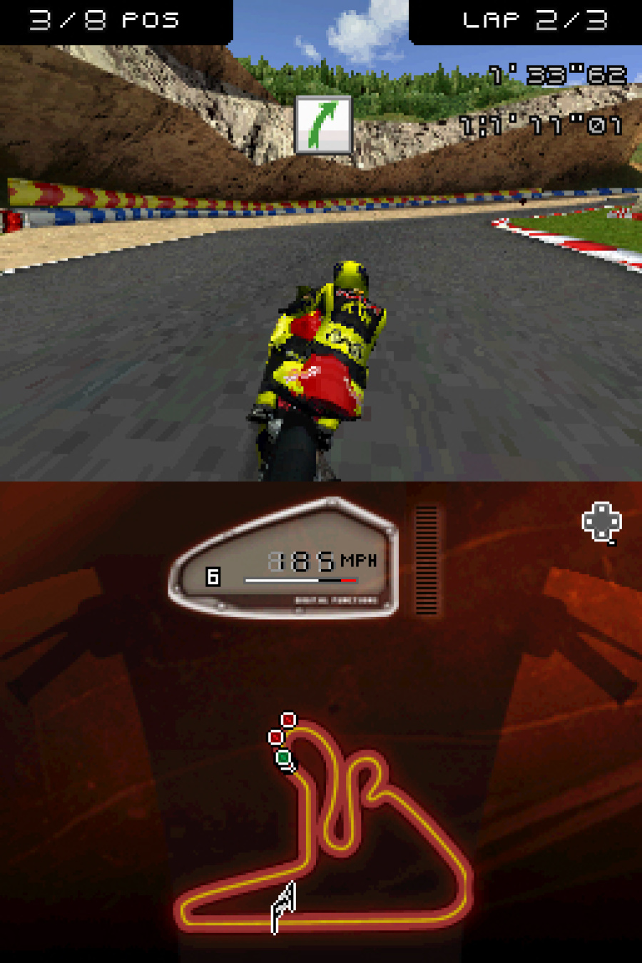 Moto Racer DS Screenshot