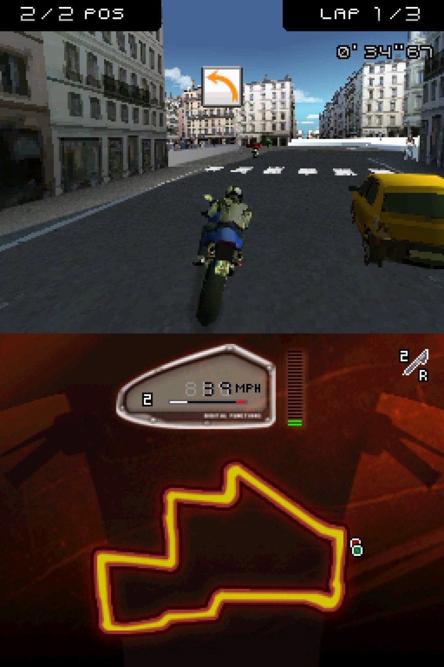 Moto Racer DS Screenshot