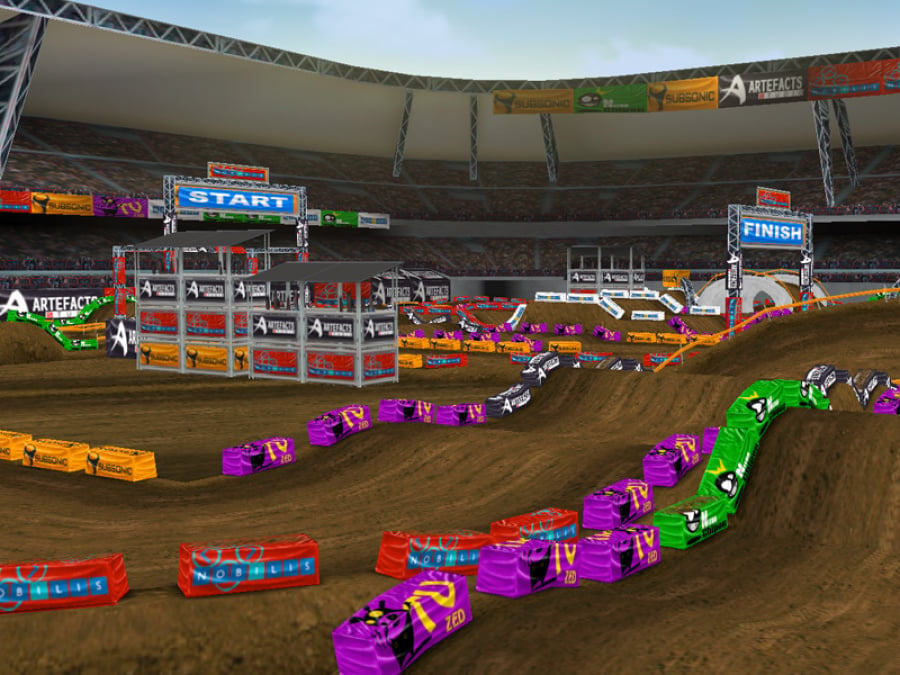 Moto Racer DS Screenshot