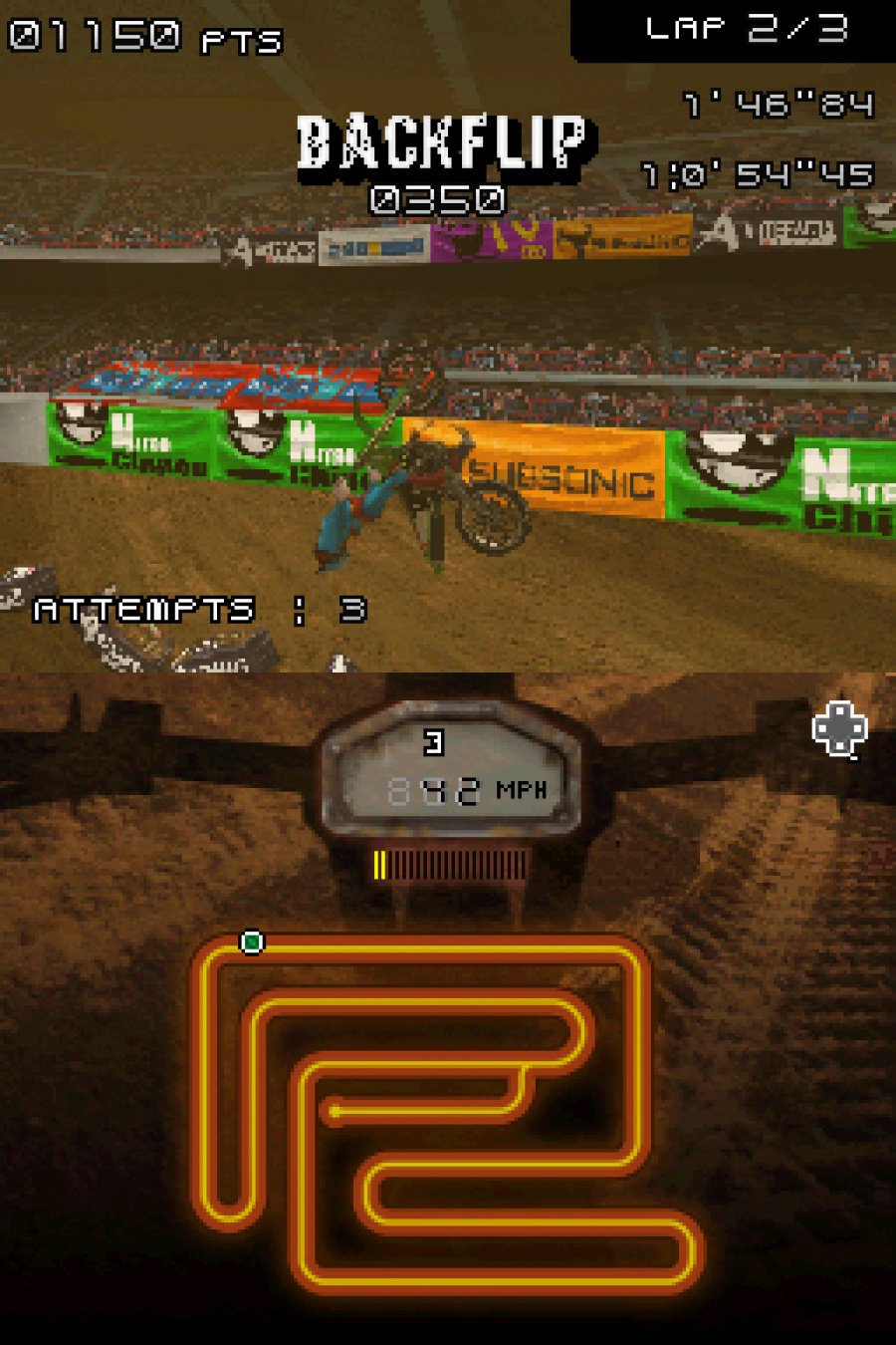 Moto Racer DS Screenshot