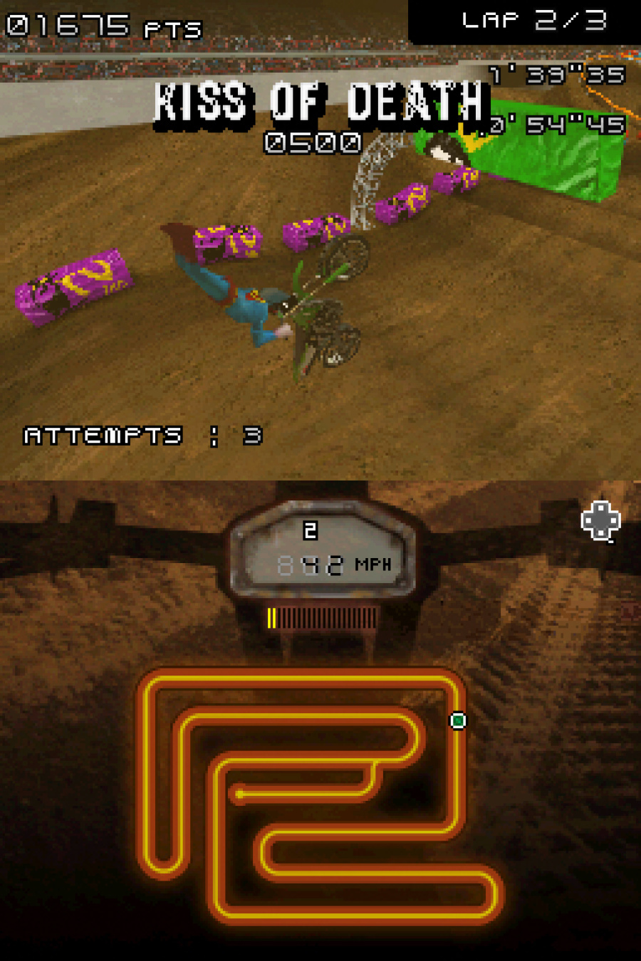 Moto Racer DS Screenshot