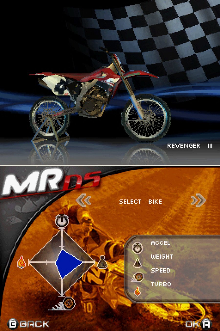 Moto Racer DS Screenshot