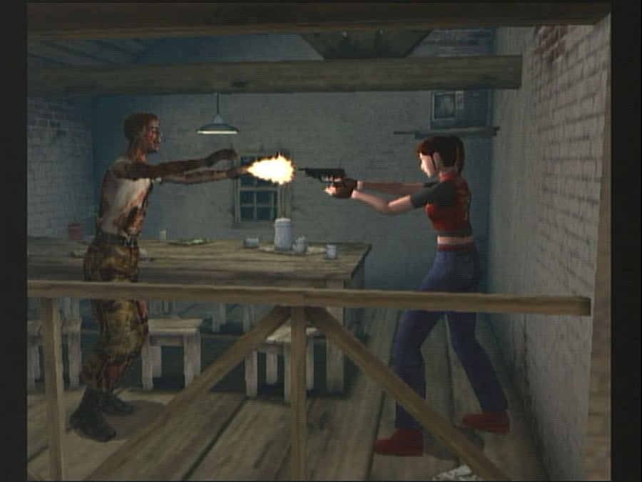 Resident Evil Code: Veronica X Screenshot