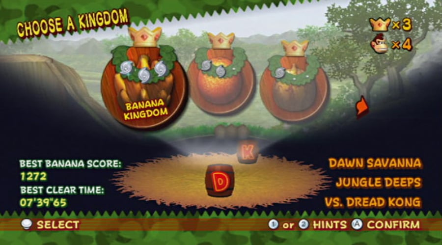 New Play Control! Donkey Kong Jungle Beat Screenshot