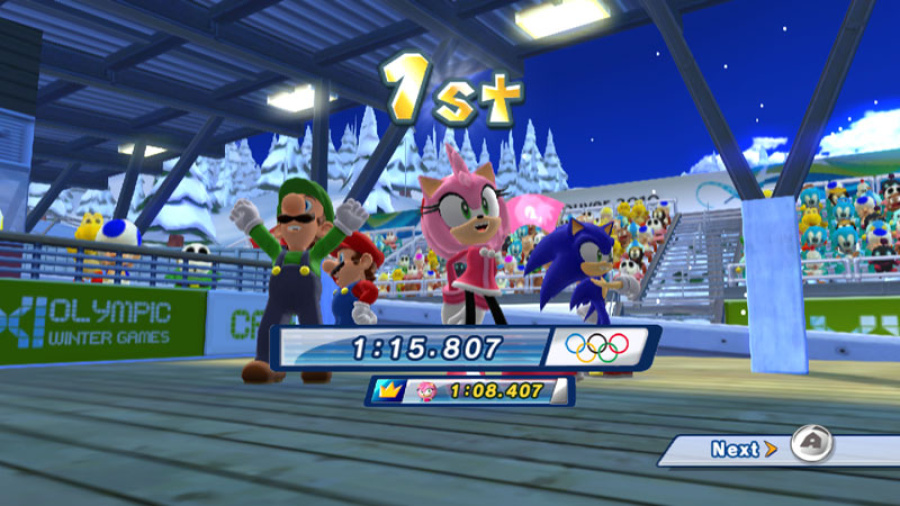 Mario & Sonic at the Olympic Winter Games Screenshot