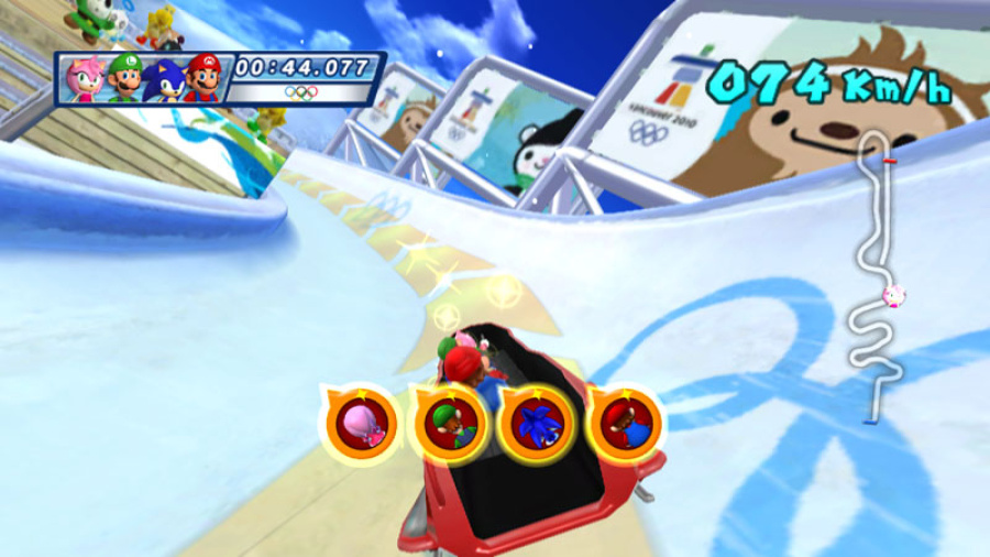 Mario & Sonic at the Olympic Winter Games Screenshot