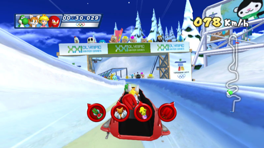 Mario & Sonic at the Olympic Winter Games Screenshot