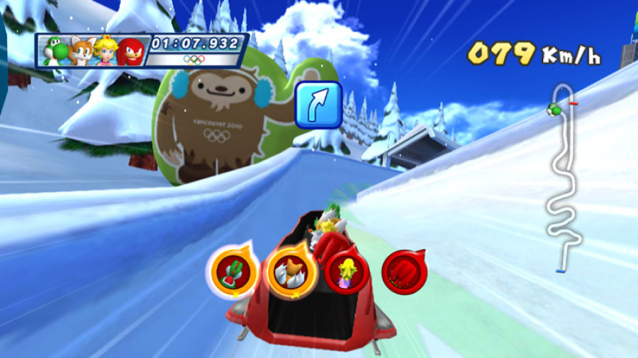 Mario & Sonic at the Olympic Winter Games Screenshot