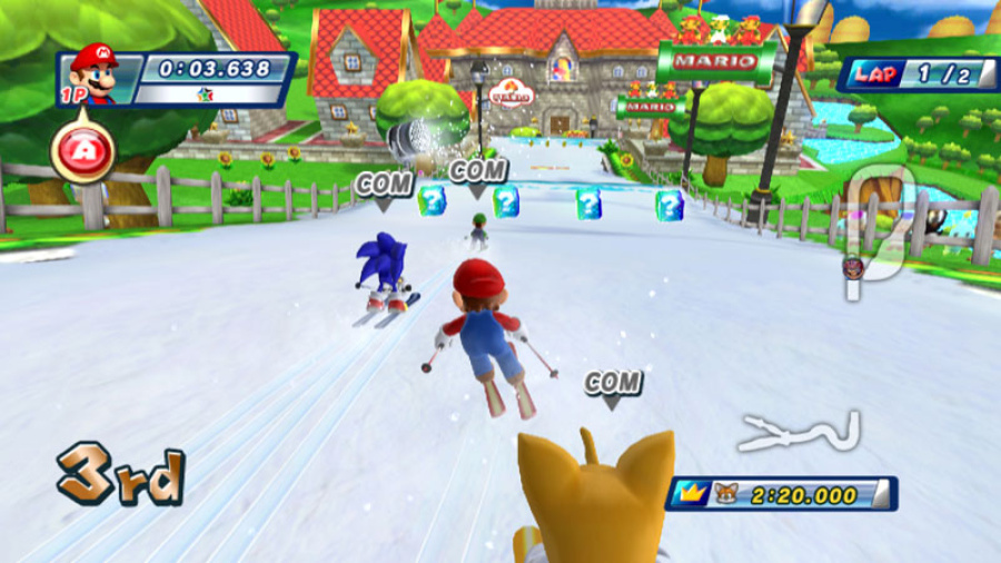 Mario & Sonic at the Olympic Winter Games Screenshot