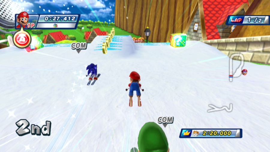 Mario & Sonic at the Olympic Winter Games Screenshot