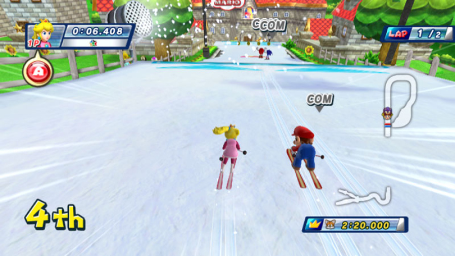 Mario & Sonic at the Olympic Winter Games Screenshot